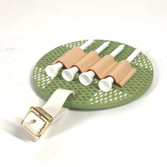 LOUIS VUITTON GI1063 Damier-Golf Bag Tag Golf Tees Bag Charm Key Holder Unused - Picture 8 of 10